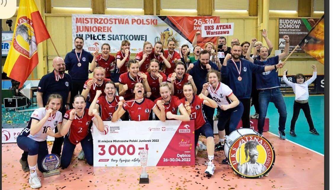 Brązowy Medal Mistrzostw Polski Juniorek UKS ATENA